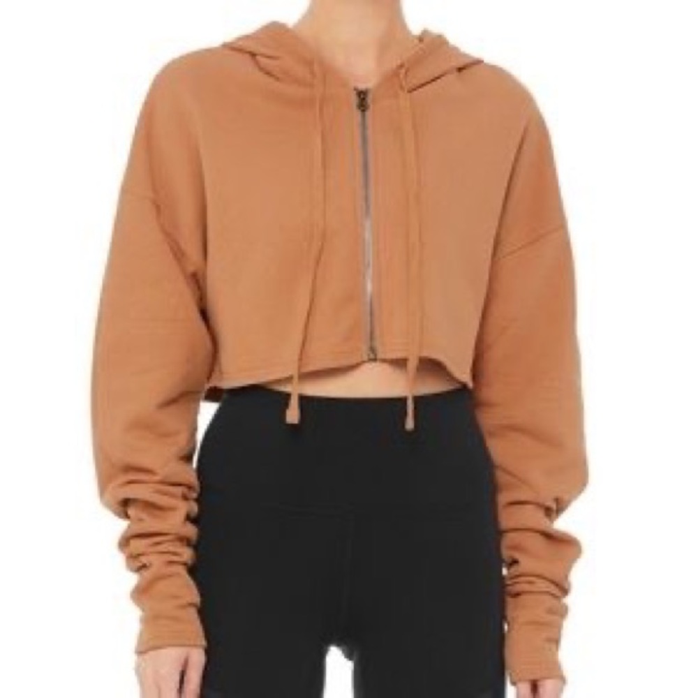 Alo – Extreme Crop Jacket
HENNA / M Zip Hoodie Yoga
